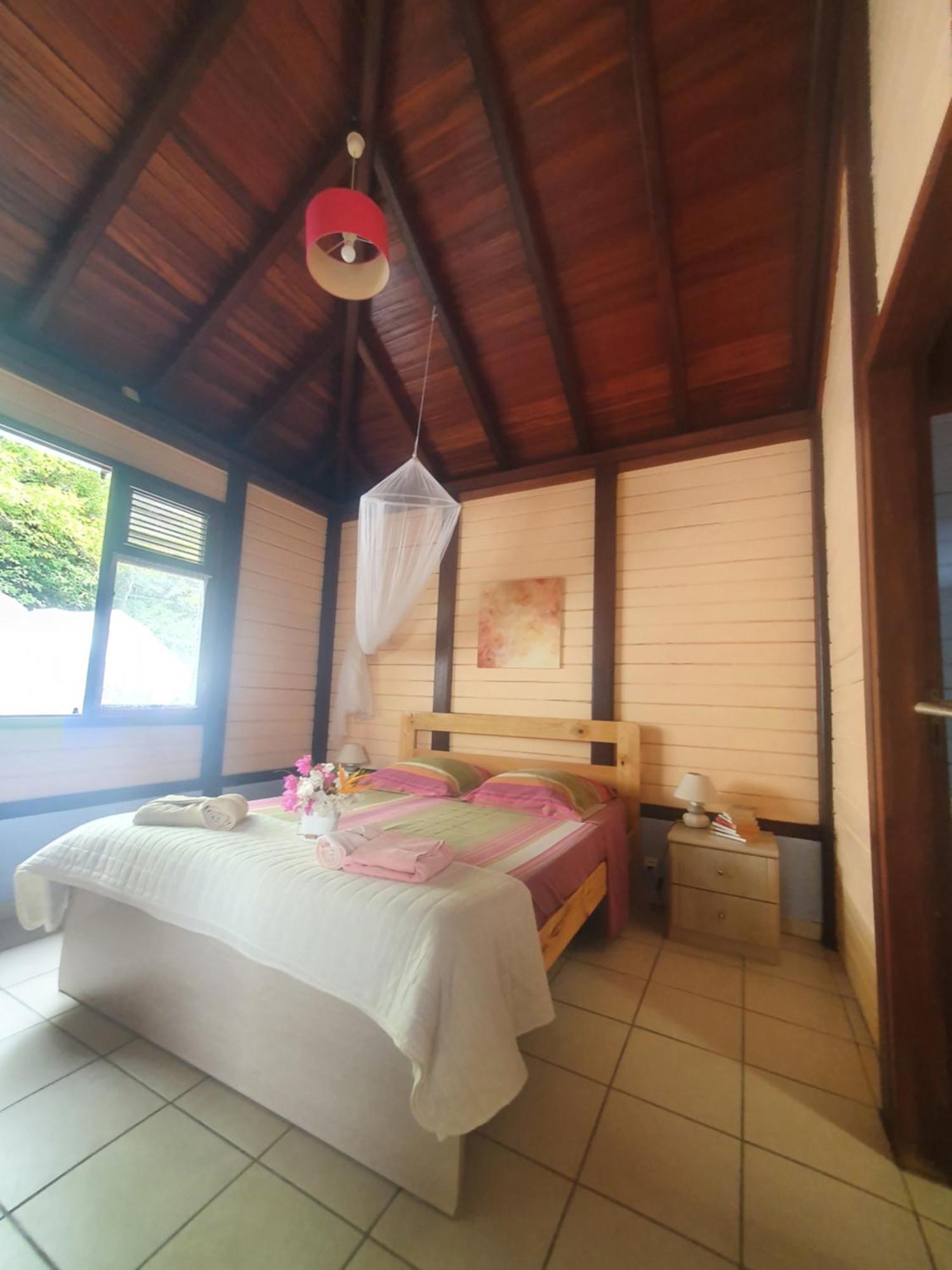Cottage La Pointe Marine Deshaies Bilik gambar